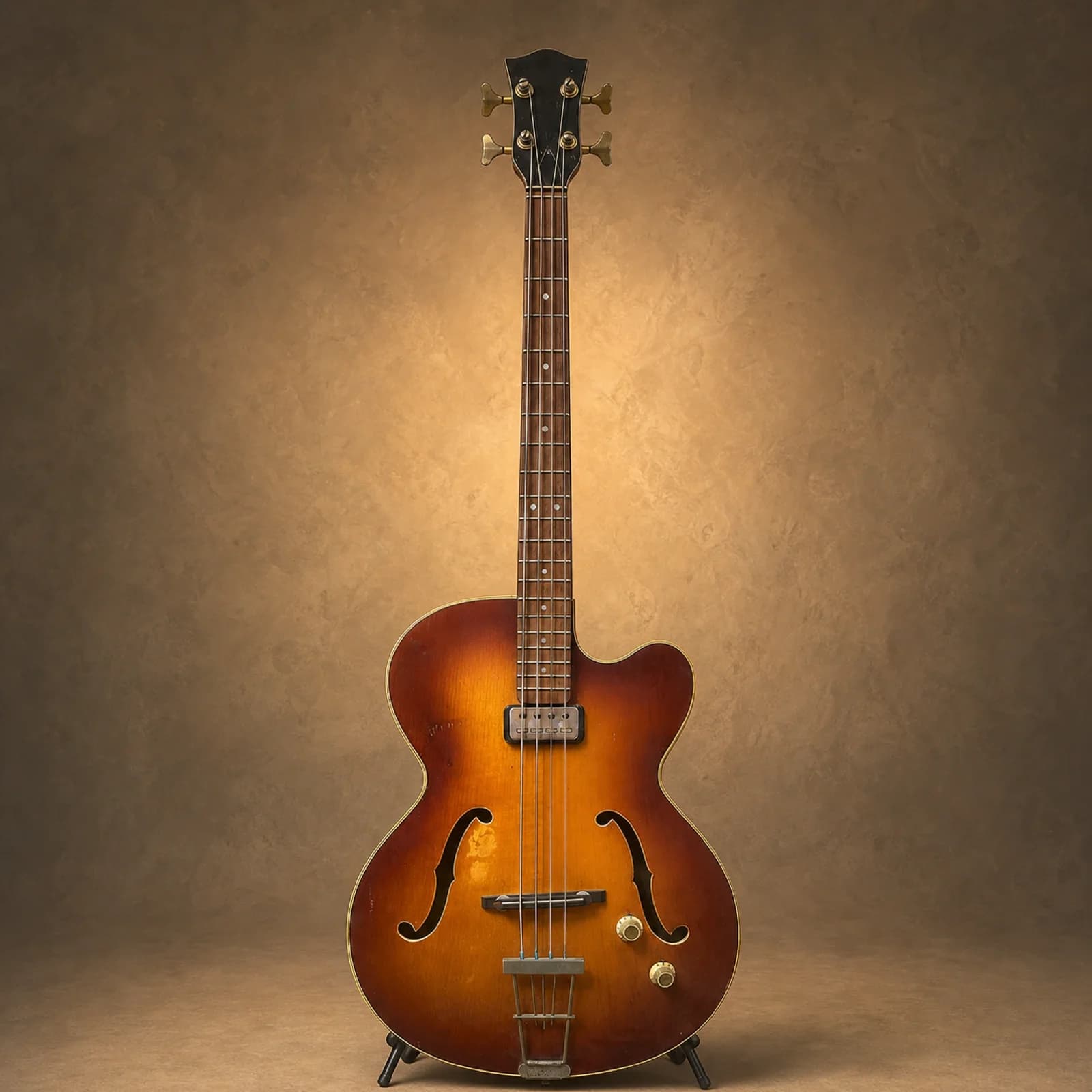 Basse hollow body vintage – Sunburst – Hofner Senator