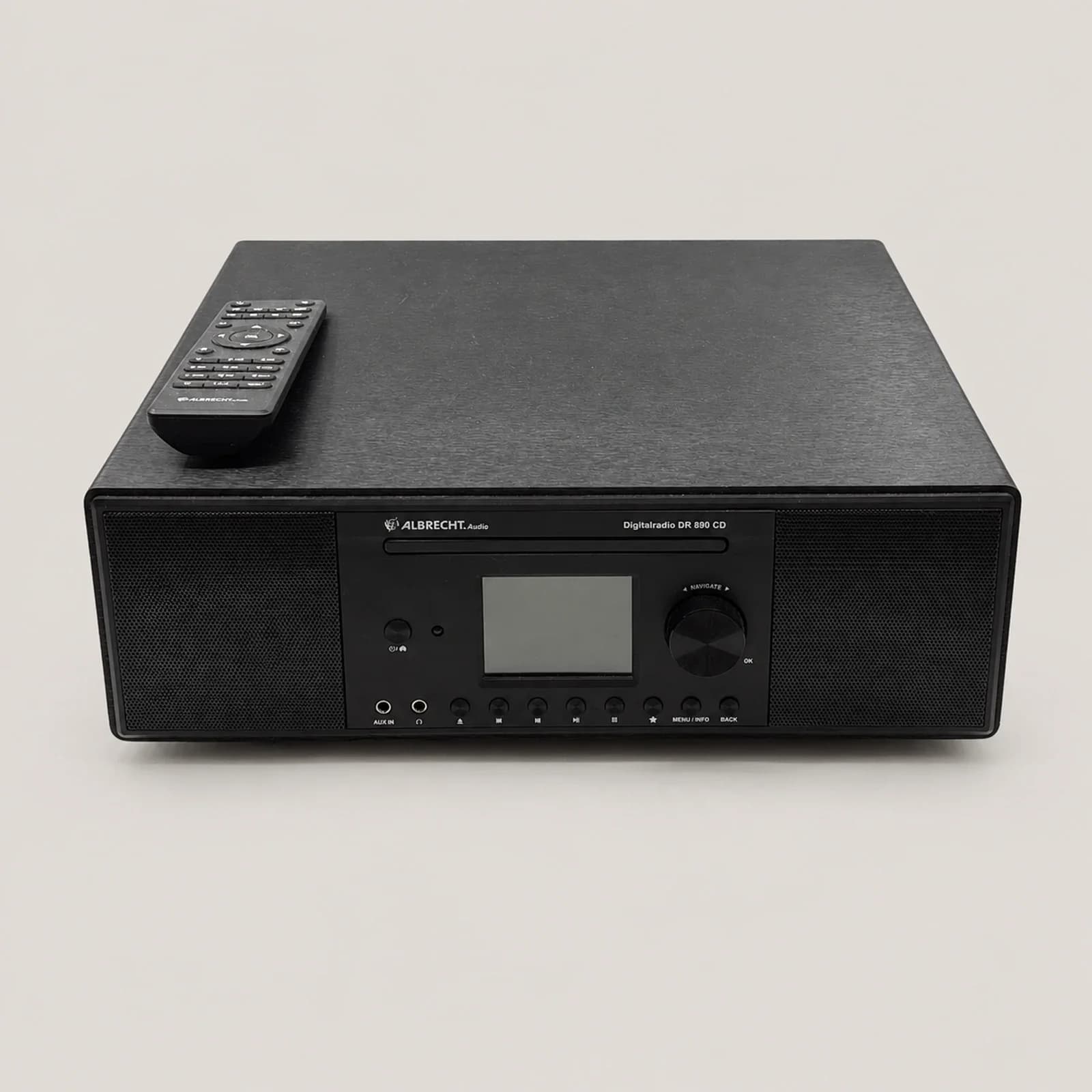 Albrecht Audio Digitalradio DR 890 CD – avec télécommande