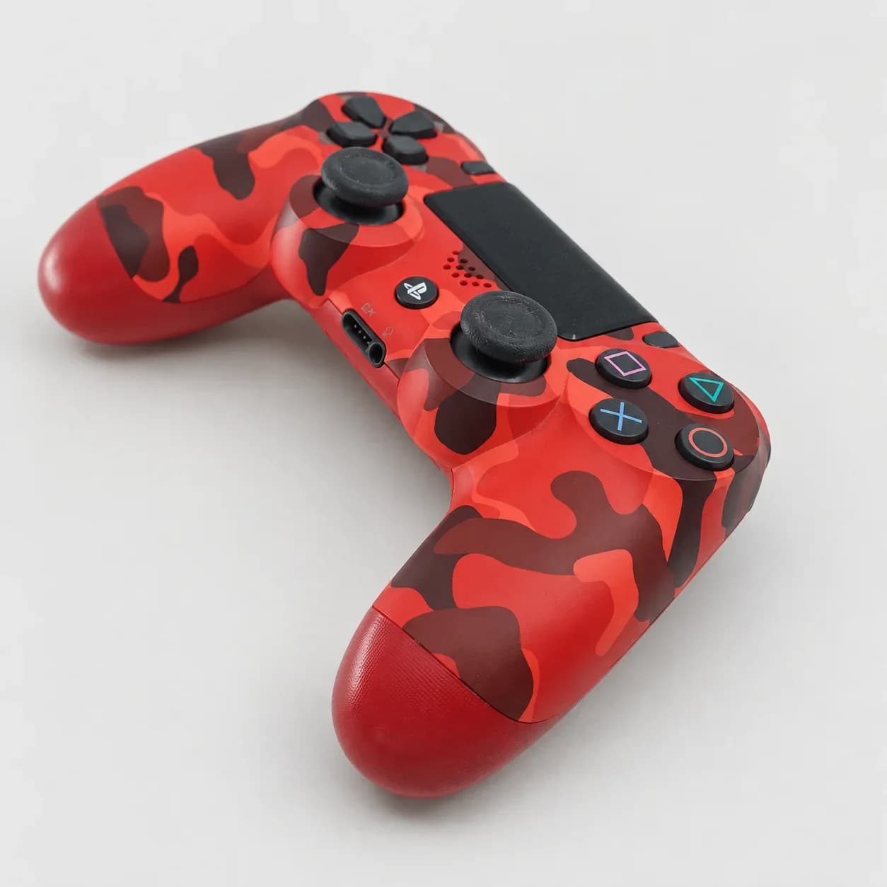Manette Officielle Sony DualShock 4 – Édition Red Camouflage (Coloris Recherché) – PS4 / PC