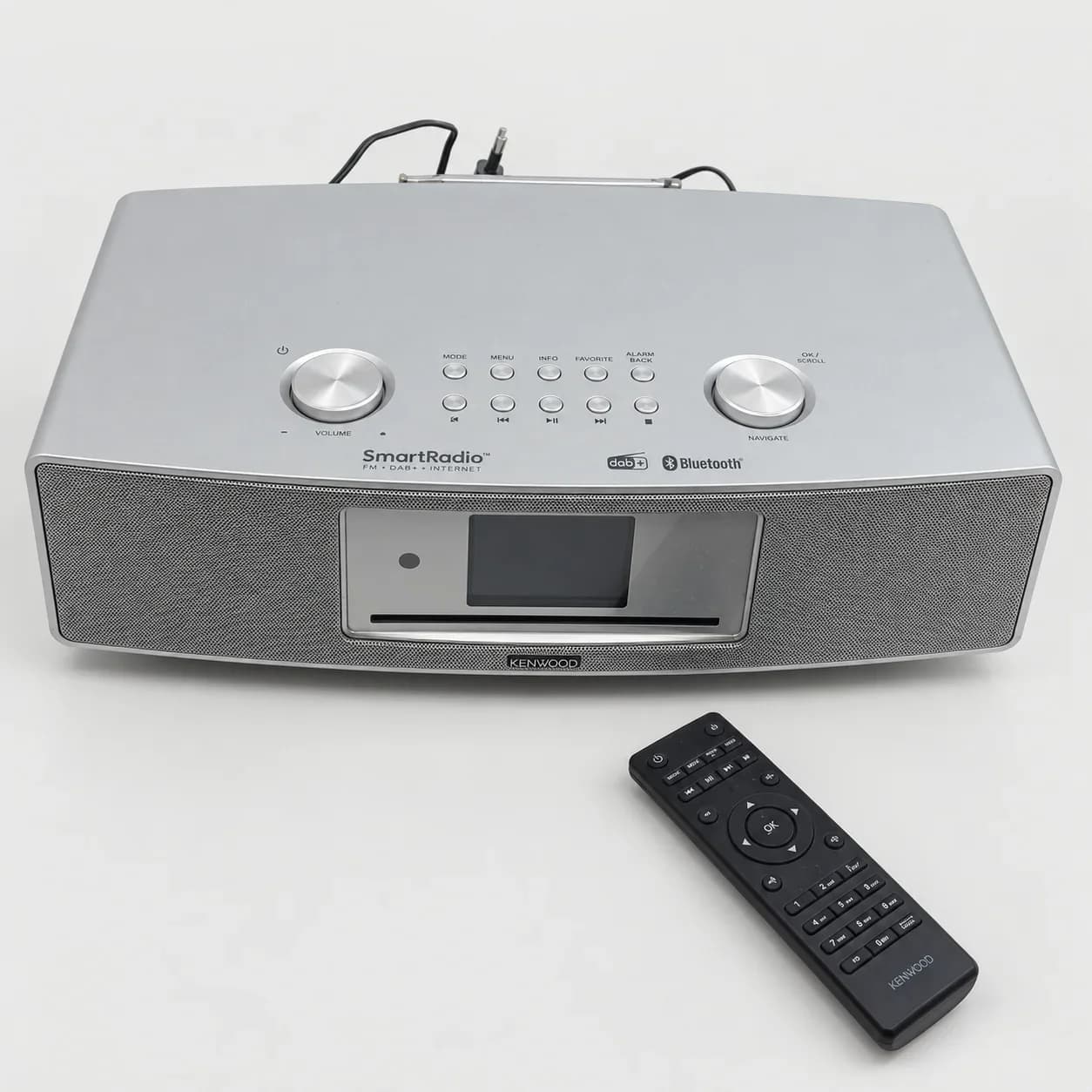 Radio Connectée & Micro-Chaîne Compacte Kenwood SmartRadio CR-ST100S – CD, DAB+, Wi-Fi, Bluetooth + Télécommande