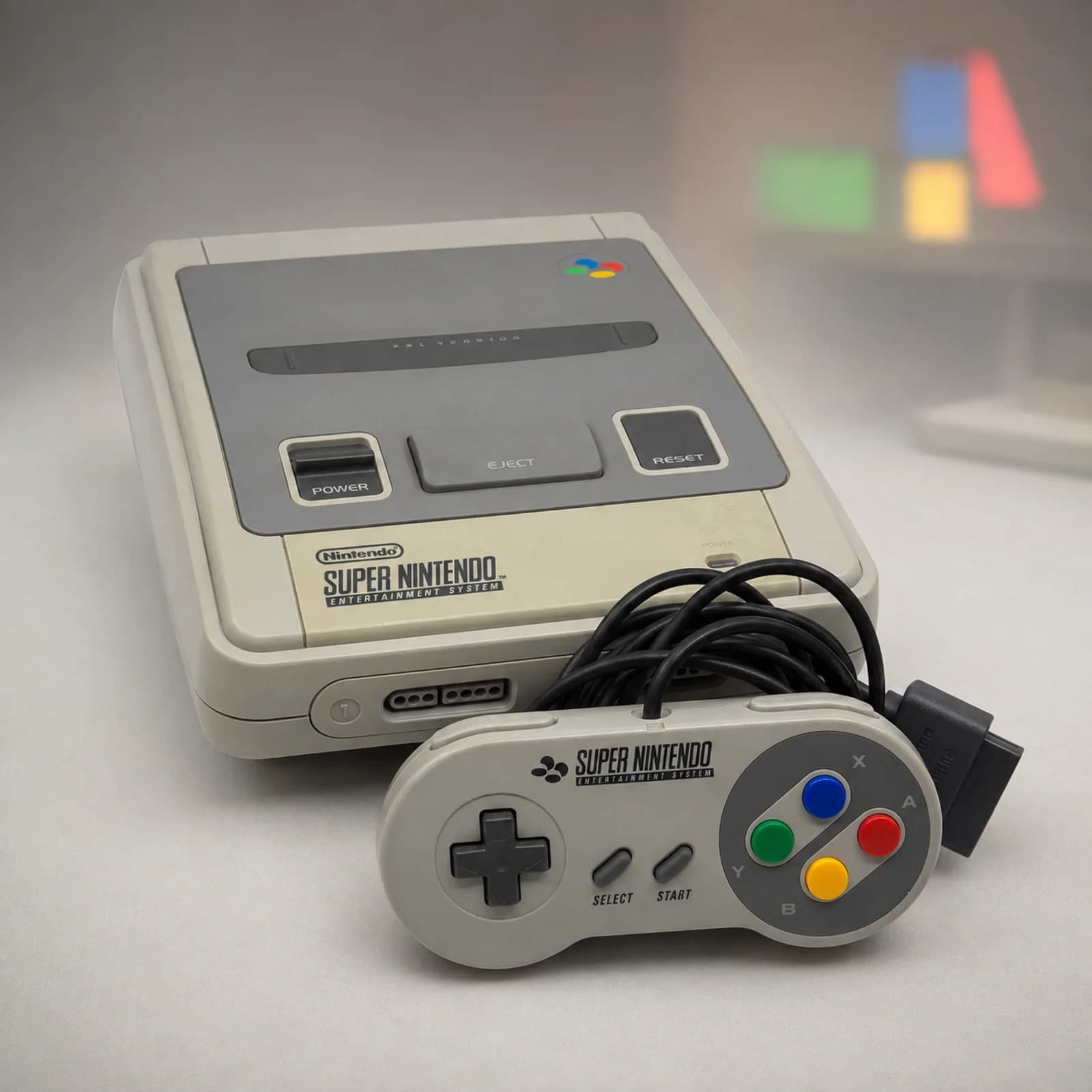 Super Nintendo PAL – console avec manette – Made in Japan